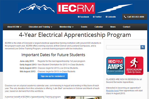 Electricians Apprentice Program